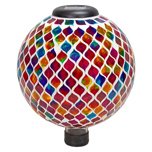Sunnydaze Solar Gazing Ball for Garden