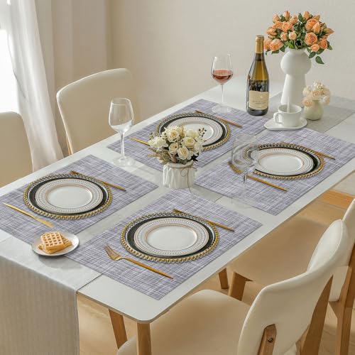 Vinyl Placemats Set of 4 (4 Count)