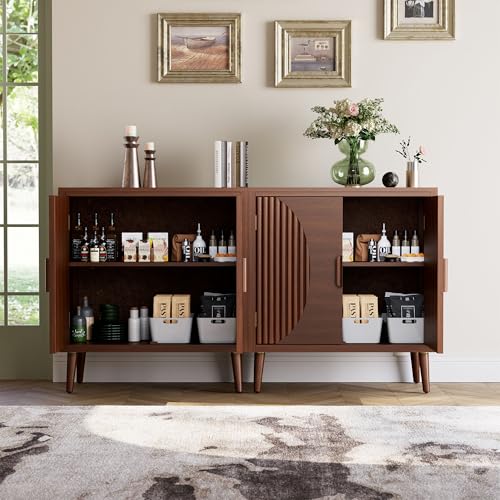 Set of 2 30" Storage Sideboards with Doors (2 Count)