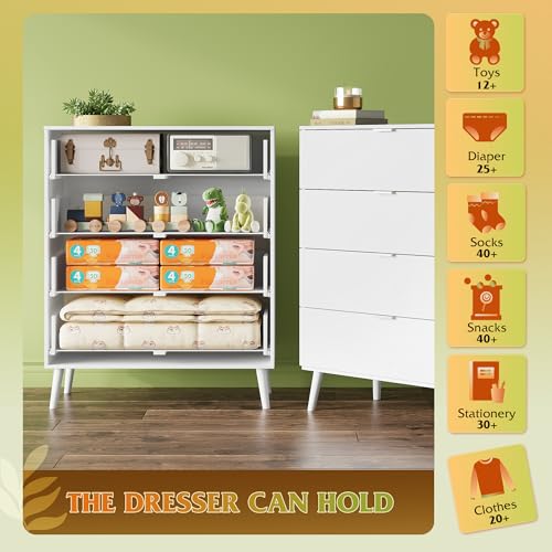 4 Drawer Dresser for Bedroom