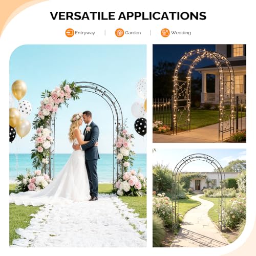 Garden Arbor Arch for Wedding Ceremony Party