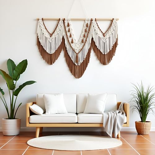 large macrame wall hanging