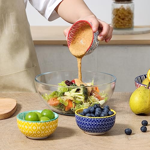 Ceramic 4 OZ Dipping Bowls Set of 6 (6 Count)