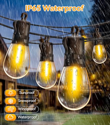 Outdoor String Lights Patio LED