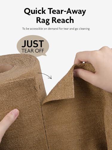 Microfiber Cleaning Cloth Roll (40 Count)
