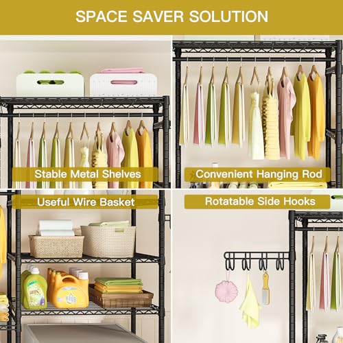 U5 Over the Washer and Dryer Storage Shelf (5 Count)