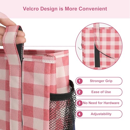 Bedside Caddy Hanging Bed Organizer Storage Bag Pocket for Bunk and Hospital Beds