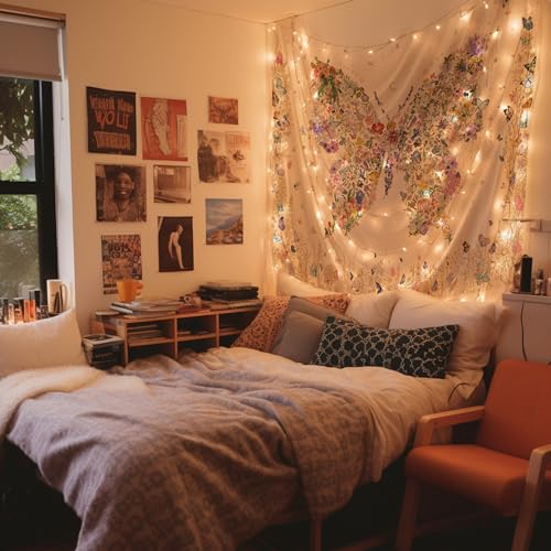 Butterfly Tapestry Wall Hanging Cute