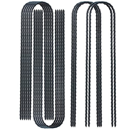 DTANX 12 Pack 12 Inch Rebar Stakes Heavy Duty Trampoline Anchors (12 Count)