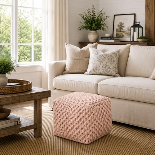 Square Pouf Ottoman