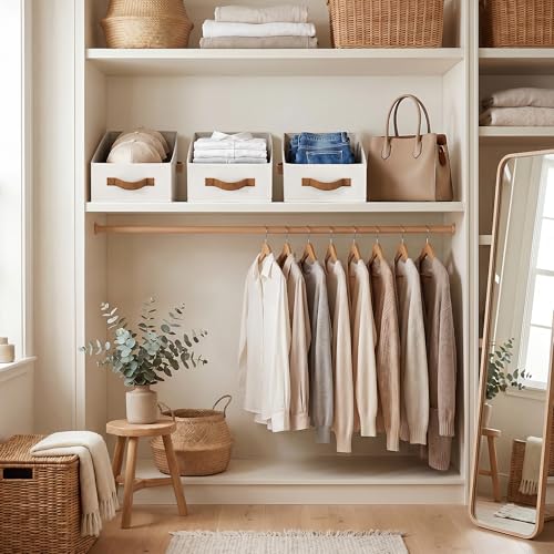 Closet Storage Bins Trapezoid (3 Count)