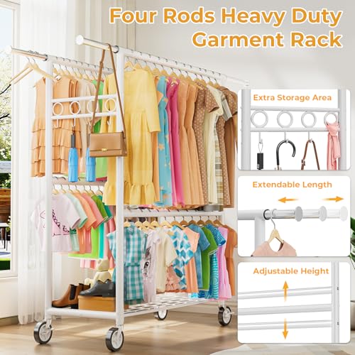 Heavy Duty Clothes Rack Load 1060LBS