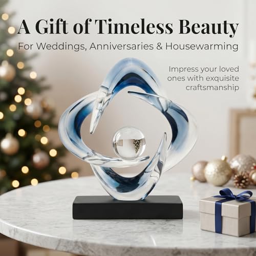 Modern Abstract Sculpture Decor