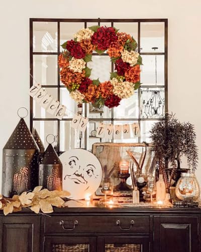 Autumn Hydrangea Wreath