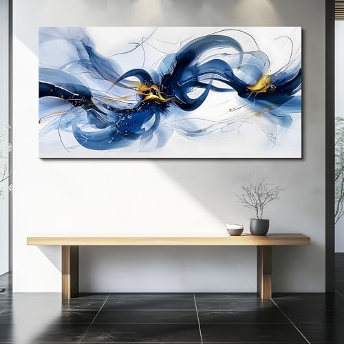 Canvas Wall Art For Living Room Large Wall Decor For Office Bedroom Decorations Abstract Ink Painting Artwork Room Wall Mural Aesthetic Home Decor 30x60 In