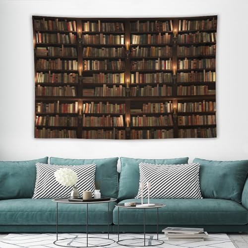 Bookshelf Tapestry
