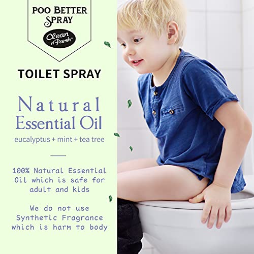 Toilet Spray Poop Spray Eucalyptus Scent (6.8 Fl Oz)