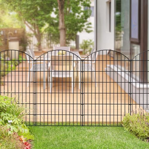Metal Garden Fence 48 in x 20.3 ft