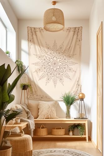 Floral Tapestry Wall Hanging Cute