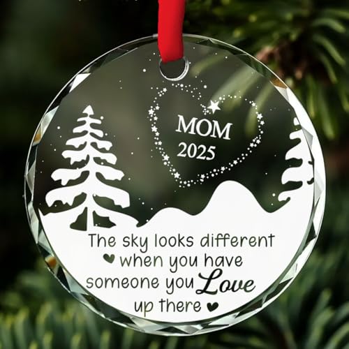 Personalized Memorial Ornament for Loss of Mom Dad