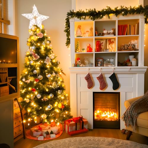 Connectable 250 LED Warm White Christmas Lights Indoor Outdoor (91.5 Foot)