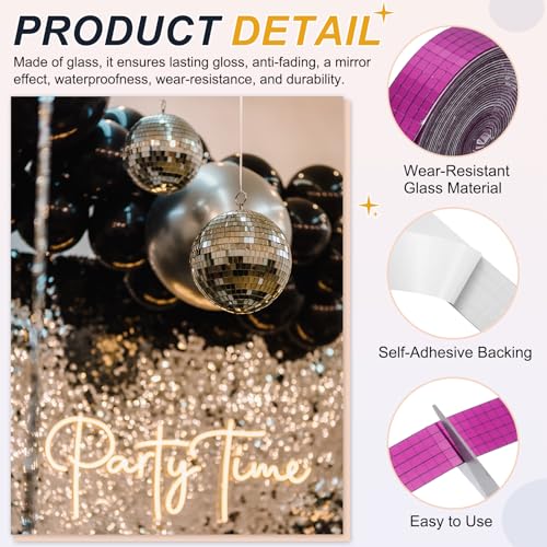 5x5mm Self Adhesive Mirrors Mosaic Tiles (5000 unidad)