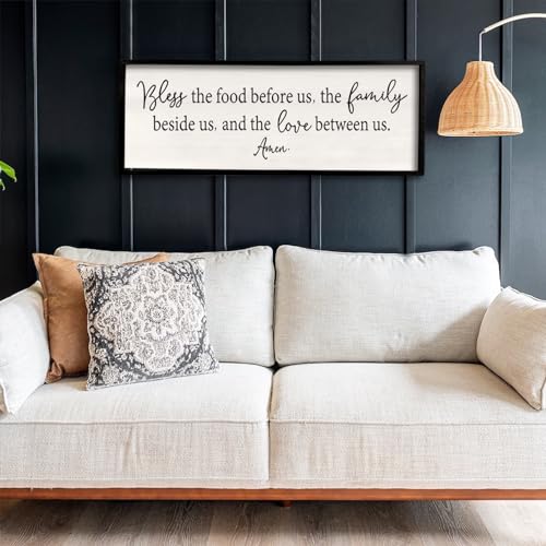 Bless the Food Before Us Sign Wall Decor