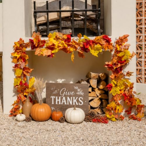 40 Pack Fall Leaf Garland (236 Foot)