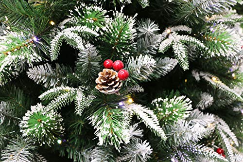 Super Dual Flocked Pine Christmas Tree Pre