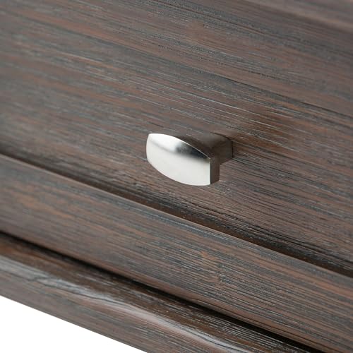 Warm Shaker 24" Bedside Nightstands in Black