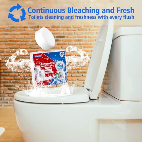 20 Pack Toilet Bowl Cleaner Tablets (20 Count)