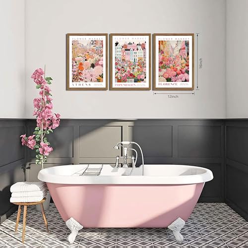 Floral Wall Art Set of 3 (3 Count)