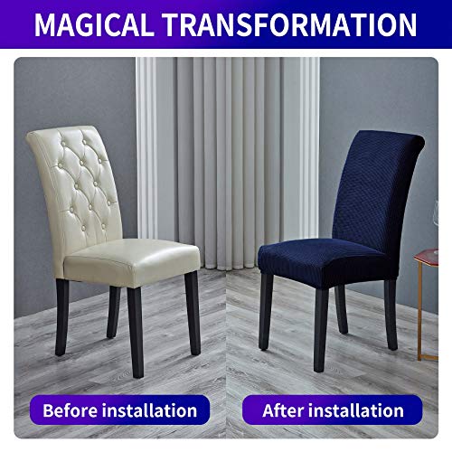 Stretch Chair Covers for Dining Room Set of 4