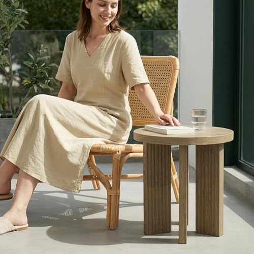 17.52" Small Round Side Table
