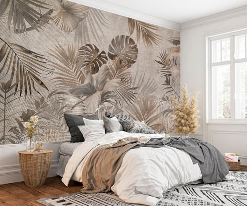 Jungle Wallpaper Vintage Tropical Plants wall murals for Bedroom 159"x107"