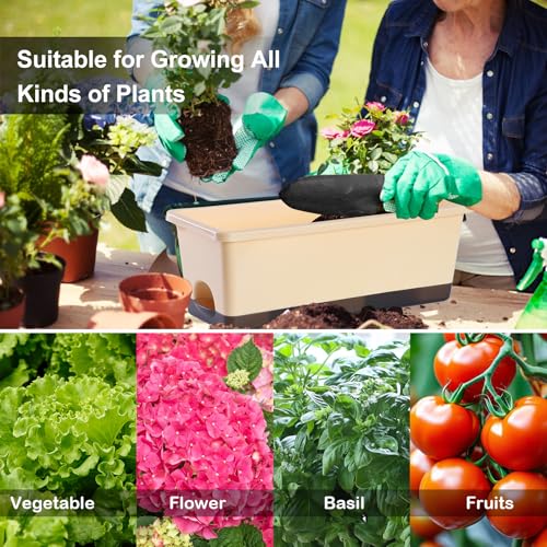 Window Box Planter 8 Pcs (8 Count)