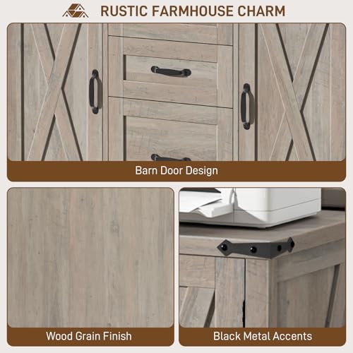 File Cabinet with 3 Drawers