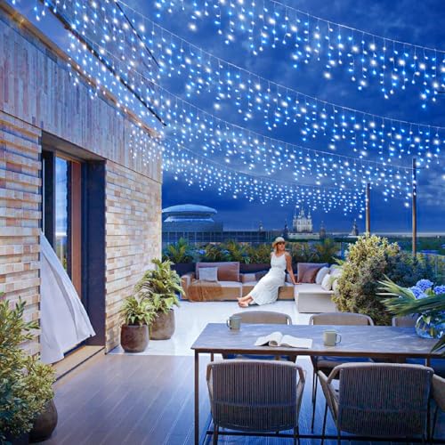 66ft Icicle Lights for Outside