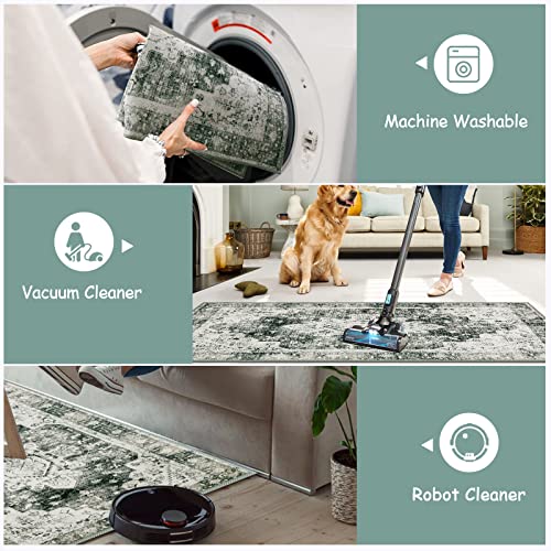 Ultra Thin Washable Runner Rug
