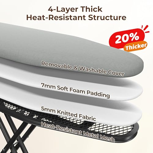 Ironing Board with Iron Rest