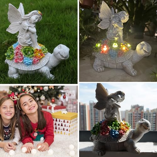 Solar Turtles For Outdoors Solar Turtle Garden Decor Solar Turtle Lights
