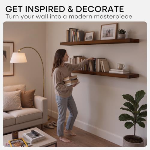 18 Inch Floating Shelves (3 Count)