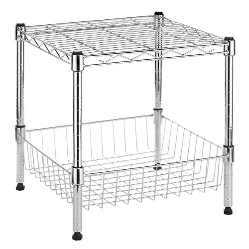 2 Tier Metal Storage Shelves