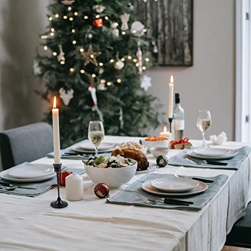 Black Taper Candle Holders Set of 6 (6 Count)