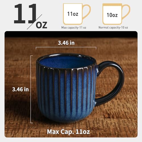 Coffee Mugs Set of 6 (6 Count)