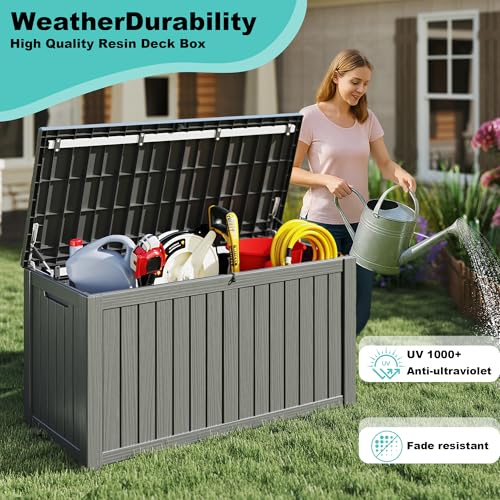 150Gal Outdoor Deck Box Waterproof