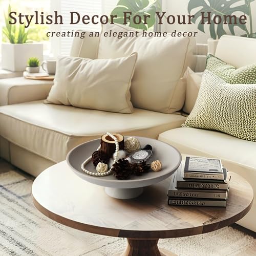 Modern Pedestal Decorative Bowl