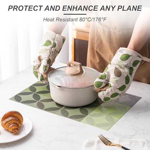 Placemats Set of 6 Washable Indoor (6 Count)