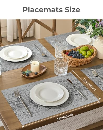 Grey Placemats (12 Count)