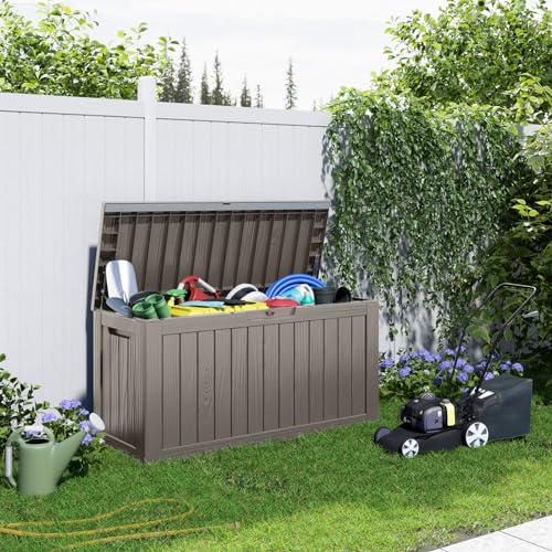 90 Gallon Resin Deck Box